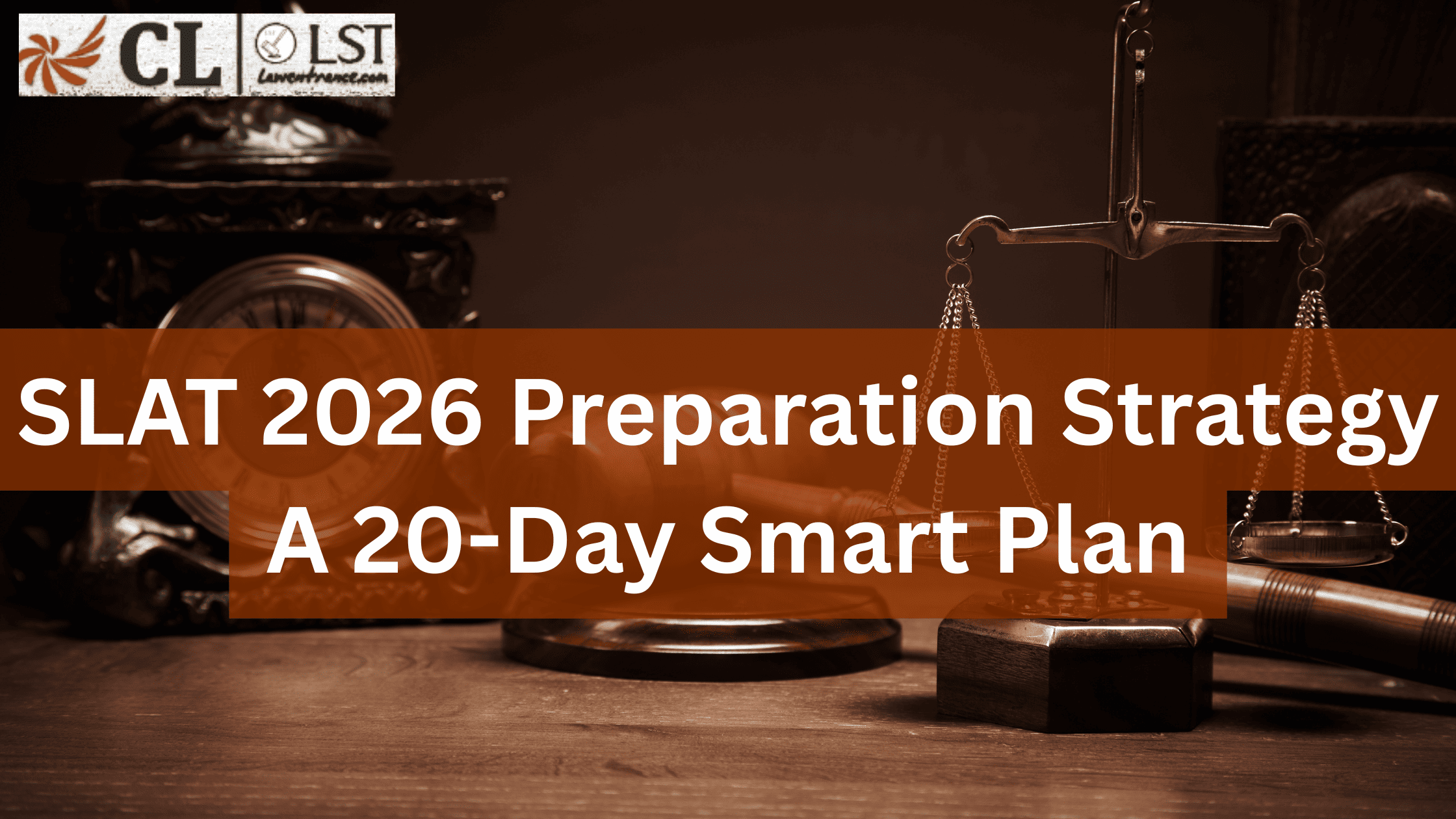 SLAT 2026 Preparation Strategy: A 20-Day Smart Plan