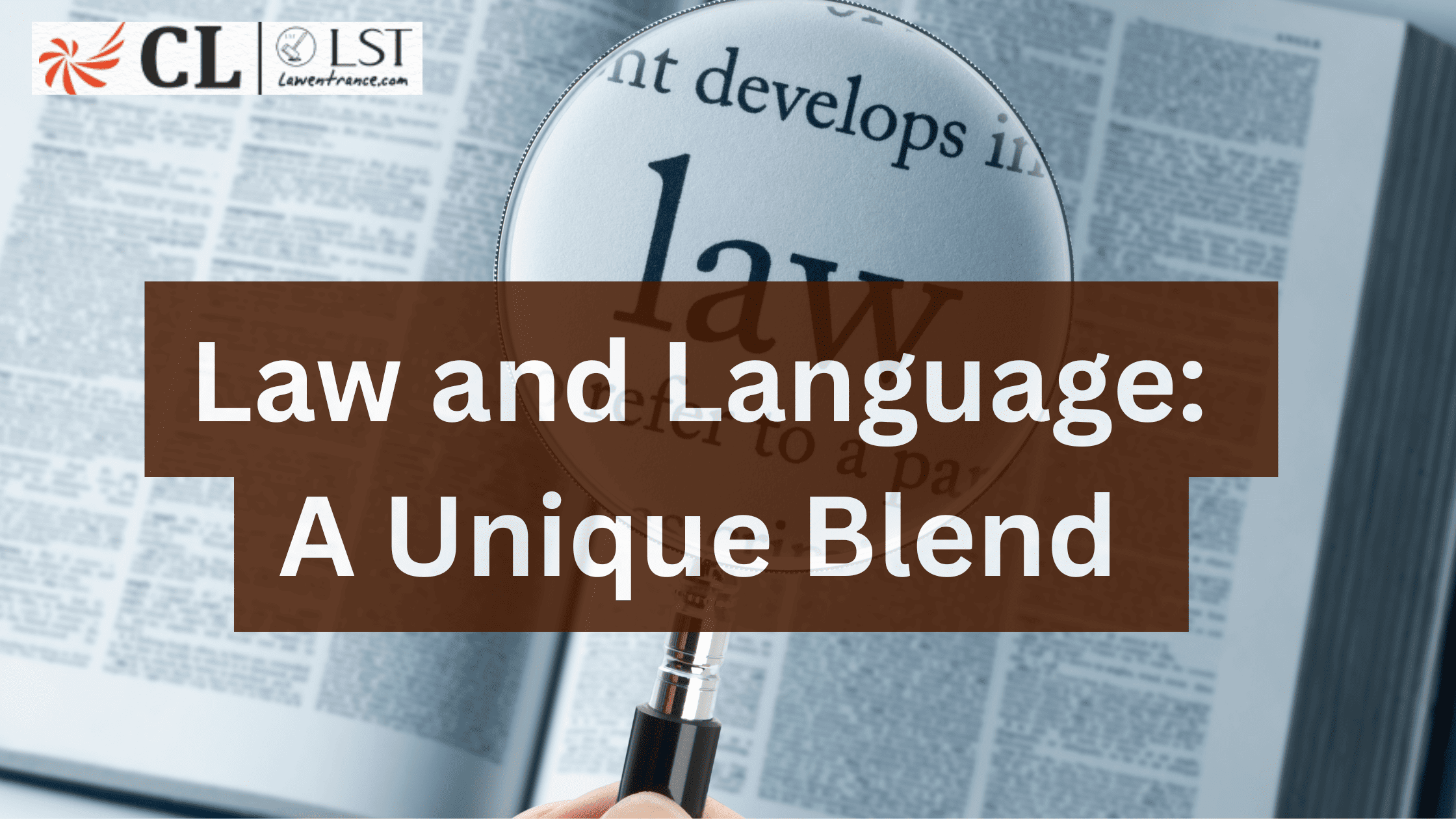 Law and Language: A Unique Blend