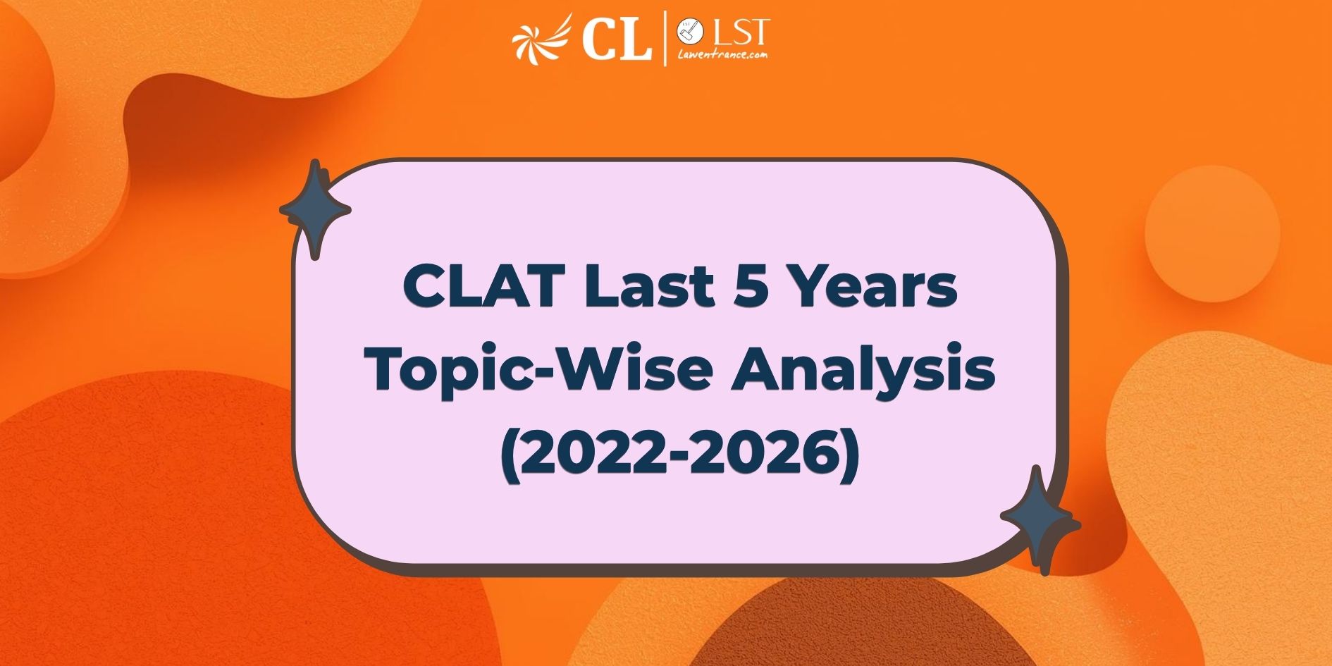 CLAT Last 5 Years Topic-Wise Analysis (2022-2026): Complete Guide for CLAT Aspirants