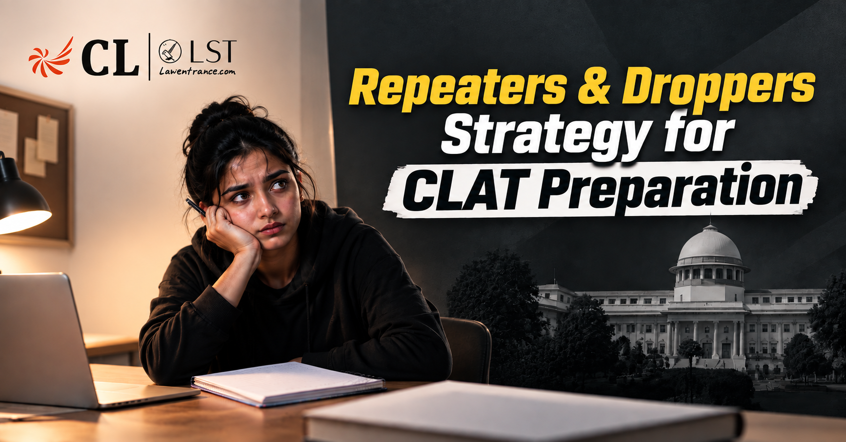 Repeaters & Droppers Strategy for CLAT Preparation