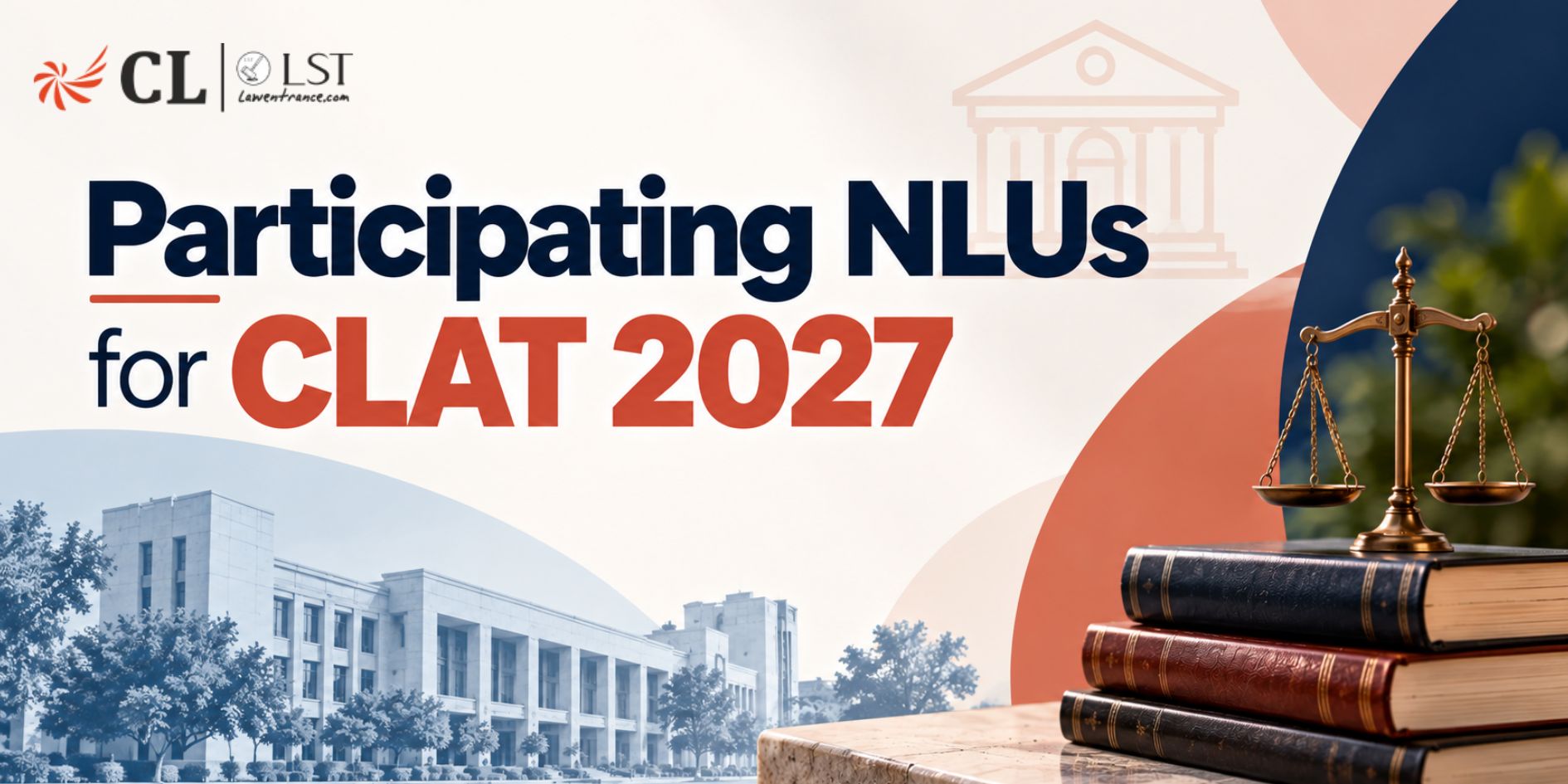 Participating NLUs for CLAT 2027: Complete List of Law Universities